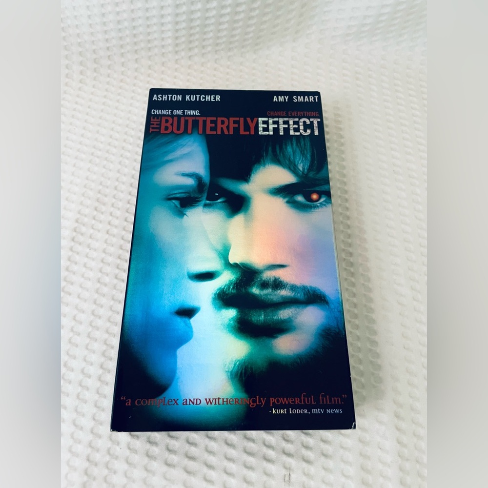 COPY - The Butterfly Effect VHS movie 2004 Ashton Kutcher